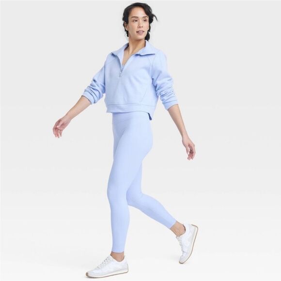All in Motion Everyday soft Women's Light Blue High-Waisted Leggings - Picture 5 of 6